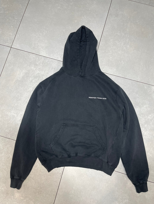 Essential Vintage Black Hoodie