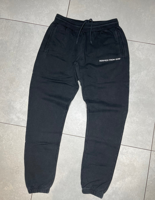 Essential Vintage Black Joggers